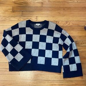 Madewell checkered sweater
